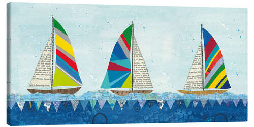 Canvas print Rainbow Spinnaker V