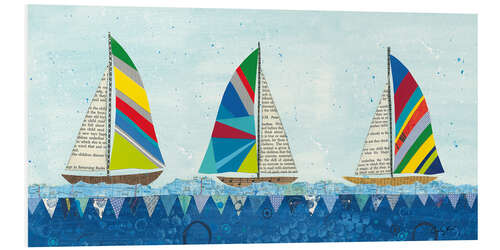 Foam board print Rainbow Spinnaker V