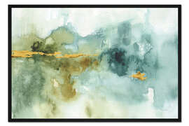 Gerahmter Kunstdruck Mein Gewächshaus I