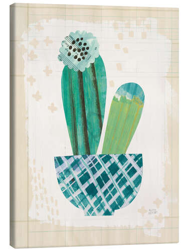 Canvas print Cactus collage II