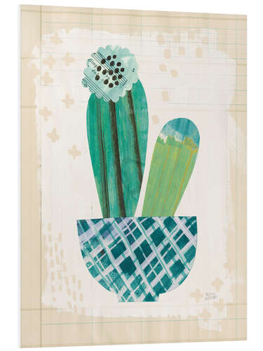 Foam board print Cactus collage II