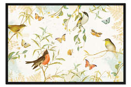 Gerahmter Kunstdruck Natürliche Weisheit I