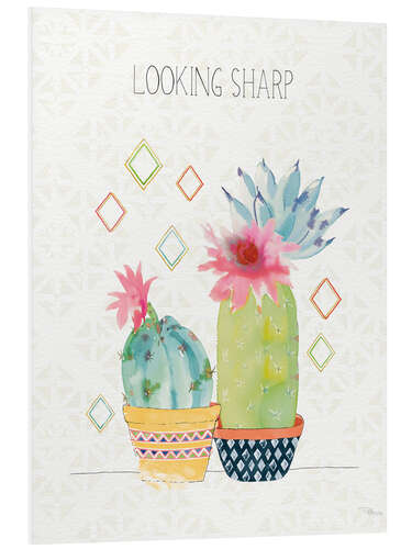 PVC print Sweet succulents III