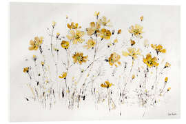 Akrylbillede Wildflowers in yellow I