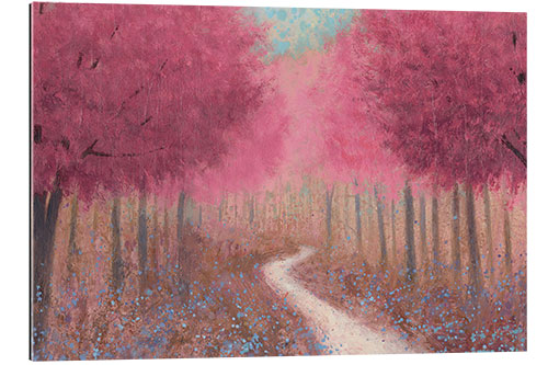 Gallery print Forest path in spring