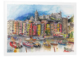 Foam board print Portovenere