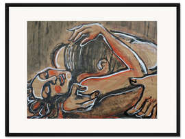 Gerahmter Kunstdruck Liebhaber - Apassionata