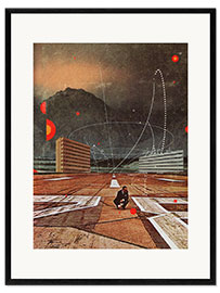 Framed art print Tracing your Steps