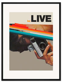 Gerahmter Kunstdruck beLive