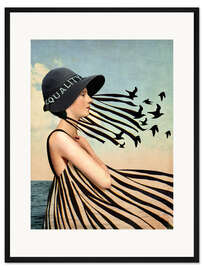 Gerahmter Kunstdruck Gleichheit