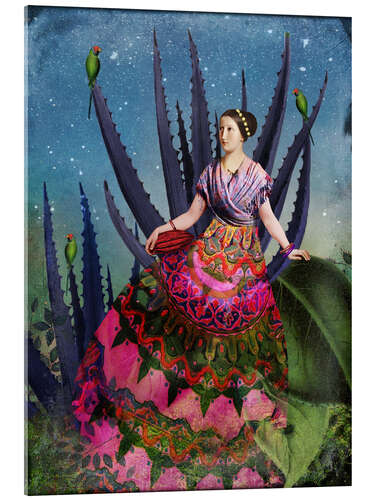 Tableau en verre acrylique Blue Agave and Cacao