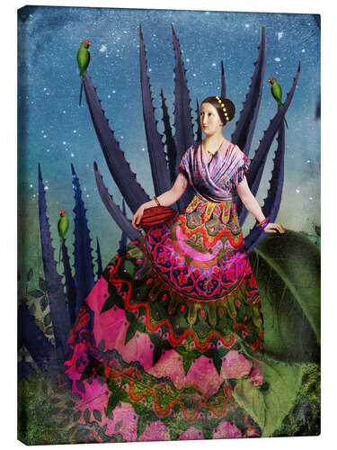 Canvas-taulu Blue Agave and Cacao