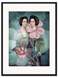 Framed art print Sakamoto San