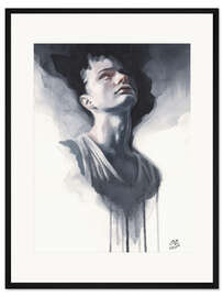 Gerahmter Kunstdruck Auf der Suche