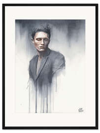 Gerahmter Kunstdruck Portrait