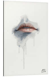 Magnettafel Erwartungsvolle Lippen