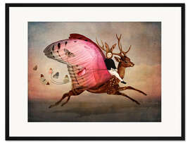 Gerahmter Kunstdruck Unterwegs - Catrin Welz-Stein