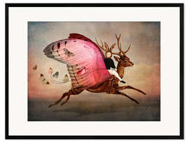 Kehystetty taidepainatus Enjoy the ride
