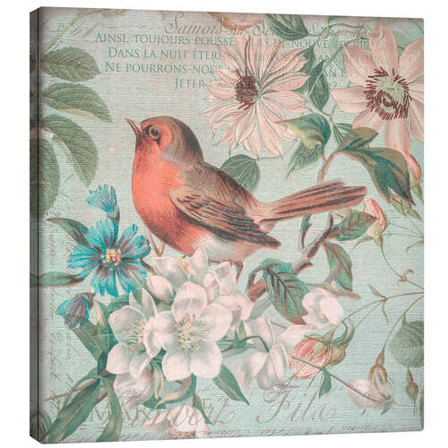 Canvas print Nostalgic Bird