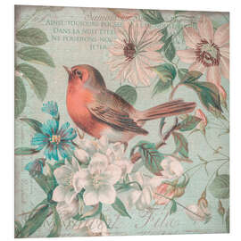 Foam board print Nostalgic Bird