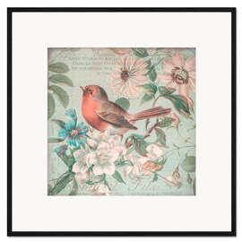 Stampa artistica con cornice Nostalgic Bird