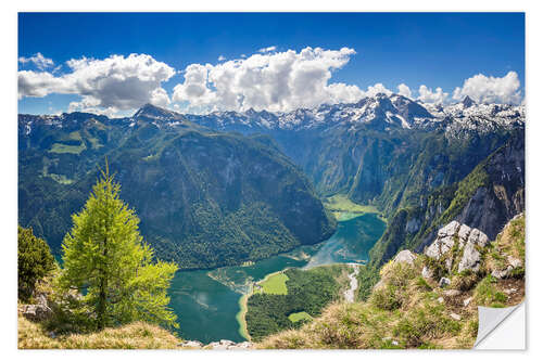 Wall sticker Lake Königssee in Berchesgaden