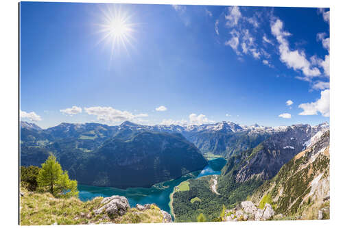 Gallery print Sunshine over Koenigssee