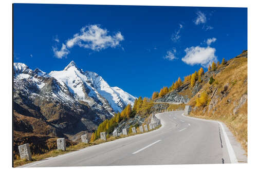 Aluminiumtavla Großglockner  alpine road