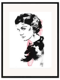 Framed art print Coco Rosé