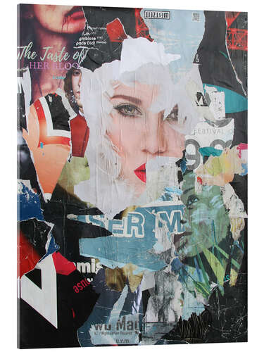 Acrylglas print The key off