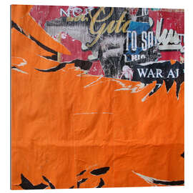 Gallery print orange