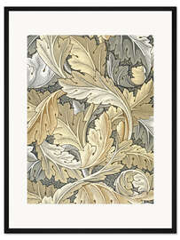 Gerahmter Kunstdruck Akanthus