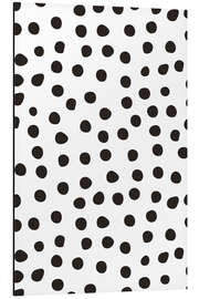 Stampa su alluminio Pattern with dots