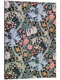 Magnettafel Goldene Lilie