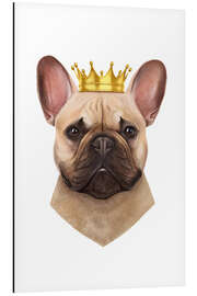 Magnettafel King French Bulldog