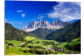 Quadro em plexi-alumínio Summer in south Tyrol