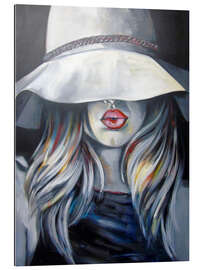 Gallery print Woman with hat