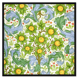 Gerahmter Kunstdruck Obstgarten