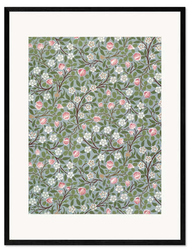 Kunsttryk i ramme Clover