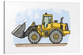 Magnettafel Hugos Radlader