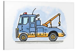 Magnettafel Hugos Abschlepper