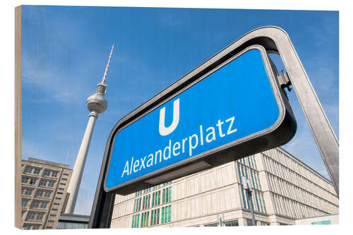 Trebilde TV tower at Alexanderplatz in Berlin