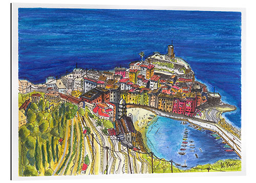 Gallery print View to Vernazza