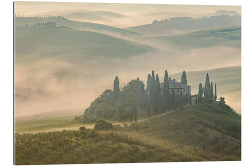 Tableau en plexi-alu Paysage de campagne