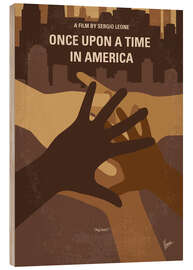 Wood print Once Upon A Time In America