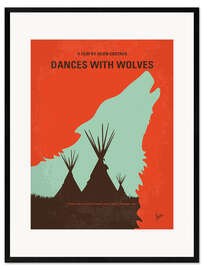 Innrammet kunsttrykk Dances with Wolves