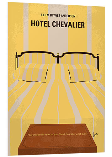 PVC-taulu Hotel Chevalier