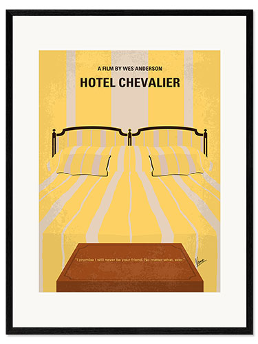 Stampa artistica con cornice Hotel Chevalier