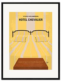 Impression artistique encadrée Hôtel Chevalier (anglais)