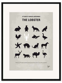 Ingelijste kunstdruk The Lobster